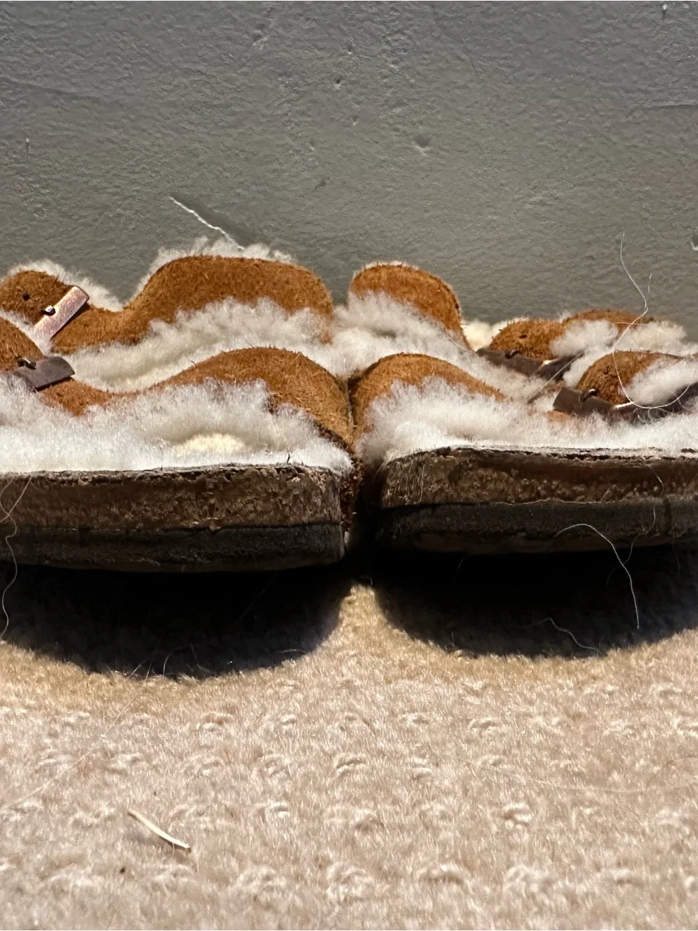 Birkenstock cozy faux